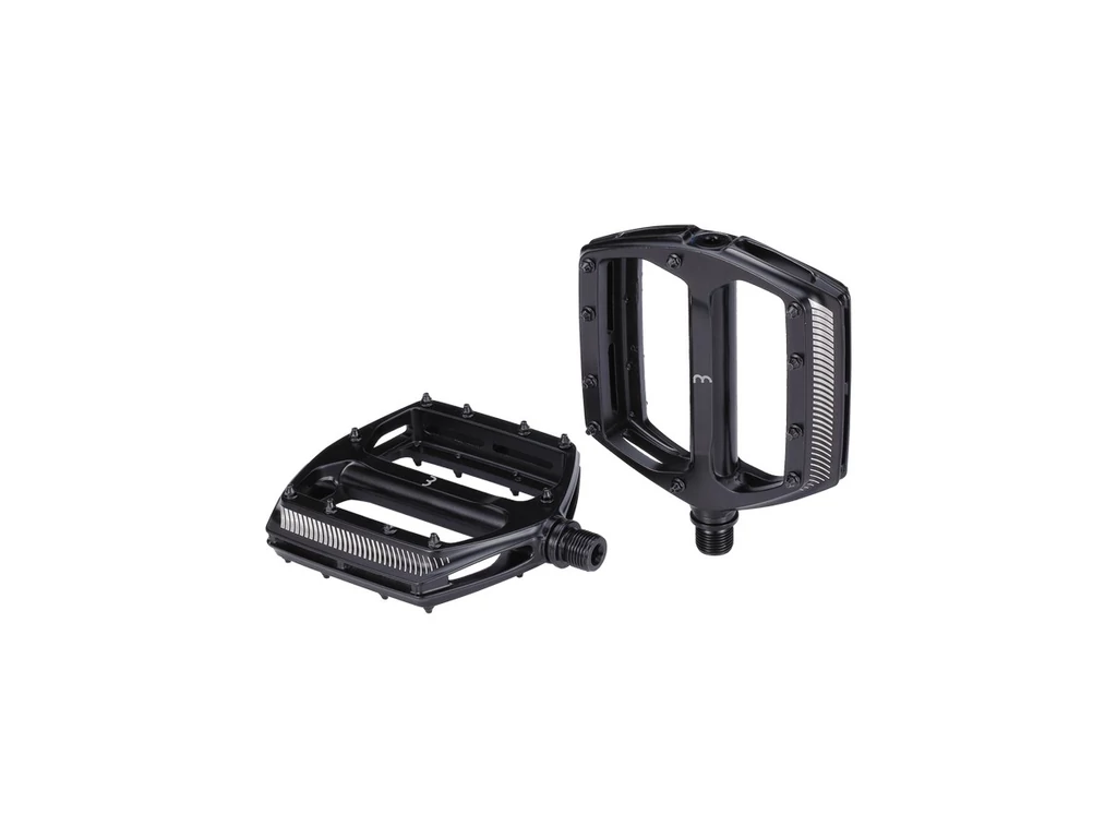 BBB BPD-36 CoolRide MTB/e-MTB platform pedál, alu, fekete