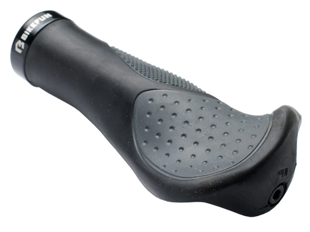 BIKEFUN Easypalm Lock On kraton markolat, 139mm, fekete