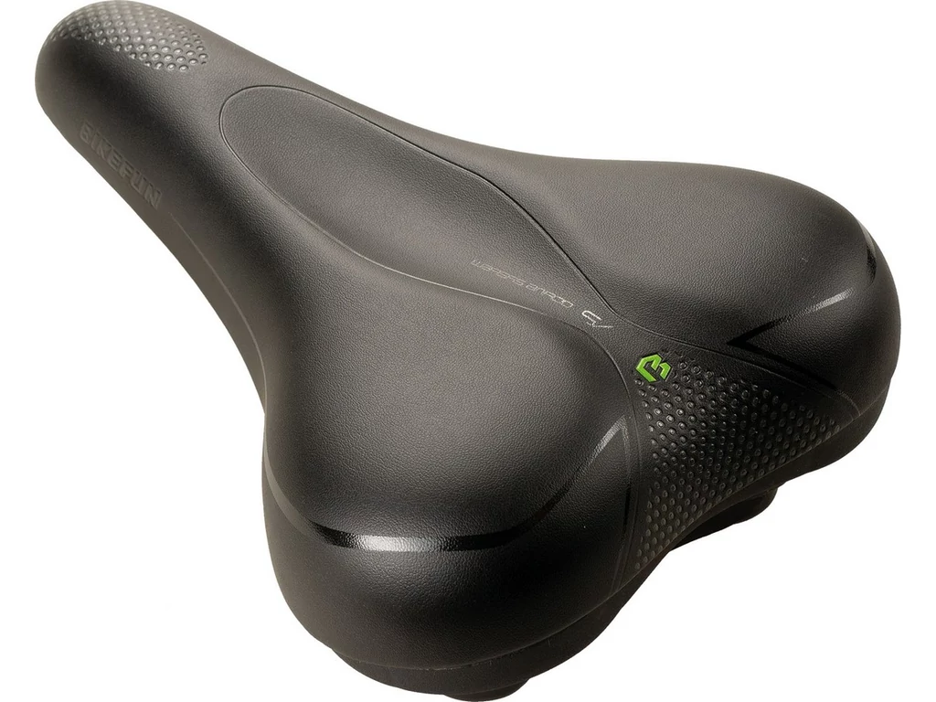 BIKEFUN Como Comfort uniszex trekking nyereg, fekete