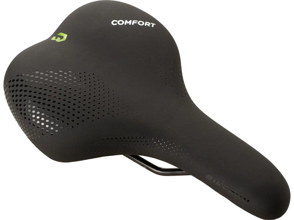 BIKEFUN Lausanne Comfort Memory Foam férfi trekking nyereg, fekete