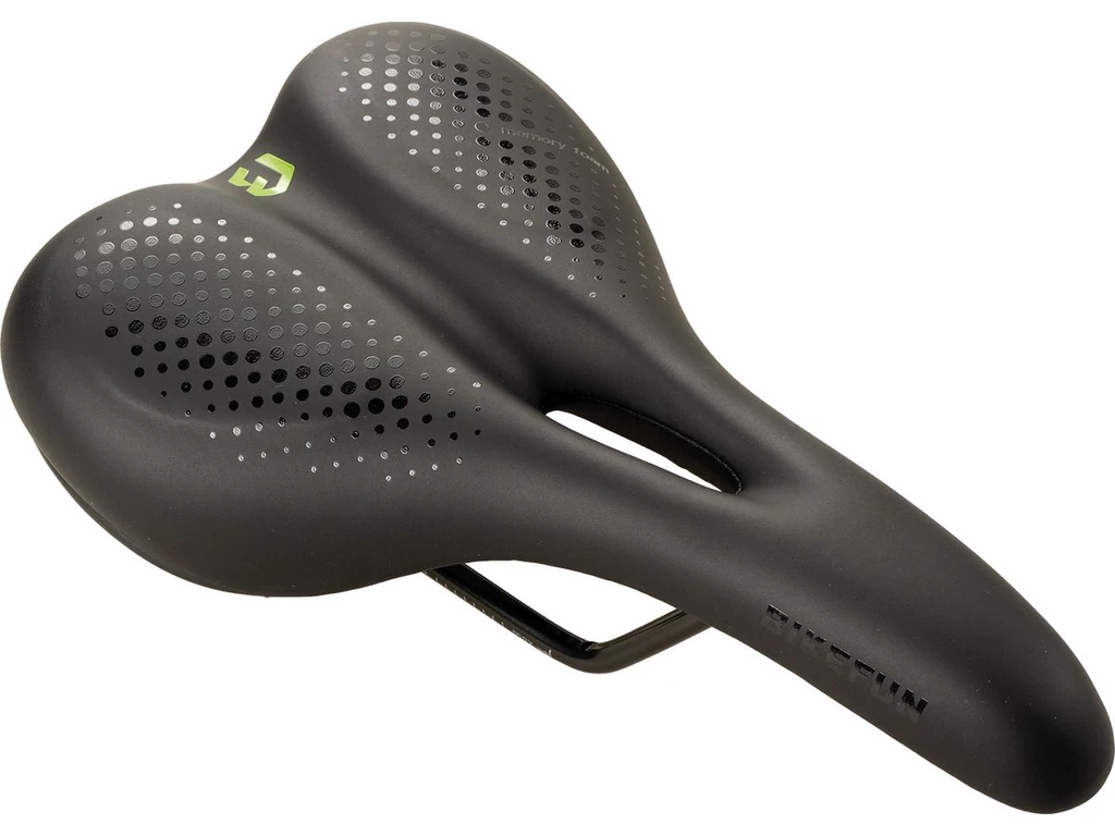 BIKEFUN Modena Sport Memory Foam trekking nyereg, fekete