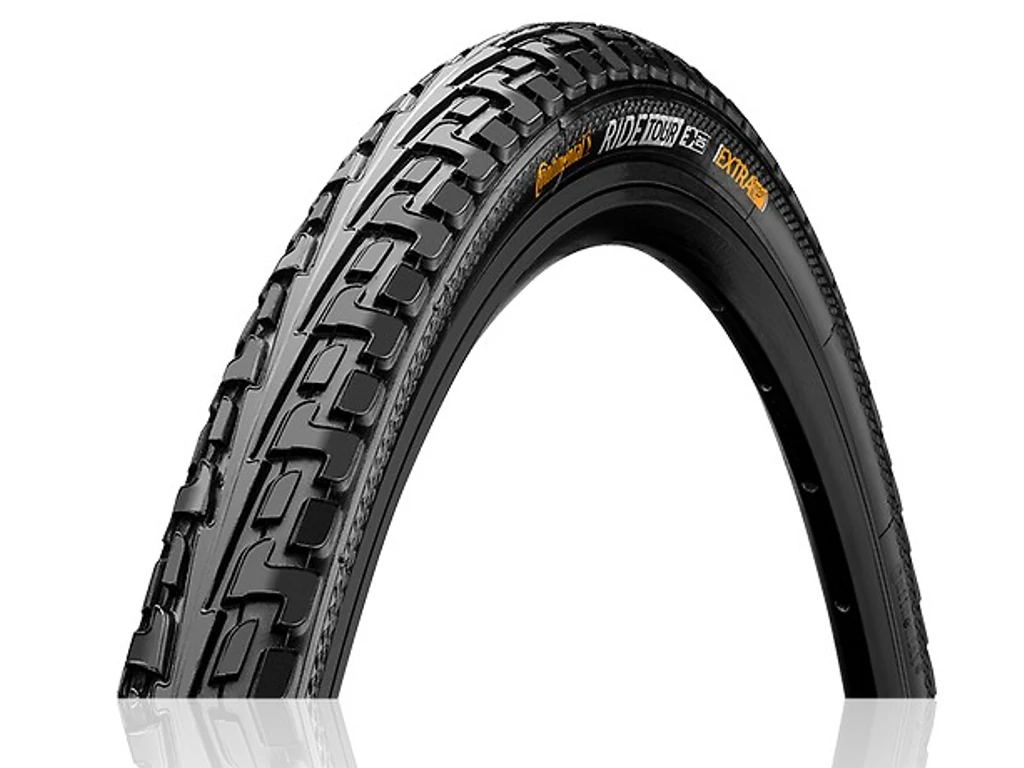 Continental Ride Tour 42-584 (26/27.5x1.6) külső gumi (köpeny) defektvédelemmel - fekete/fekete