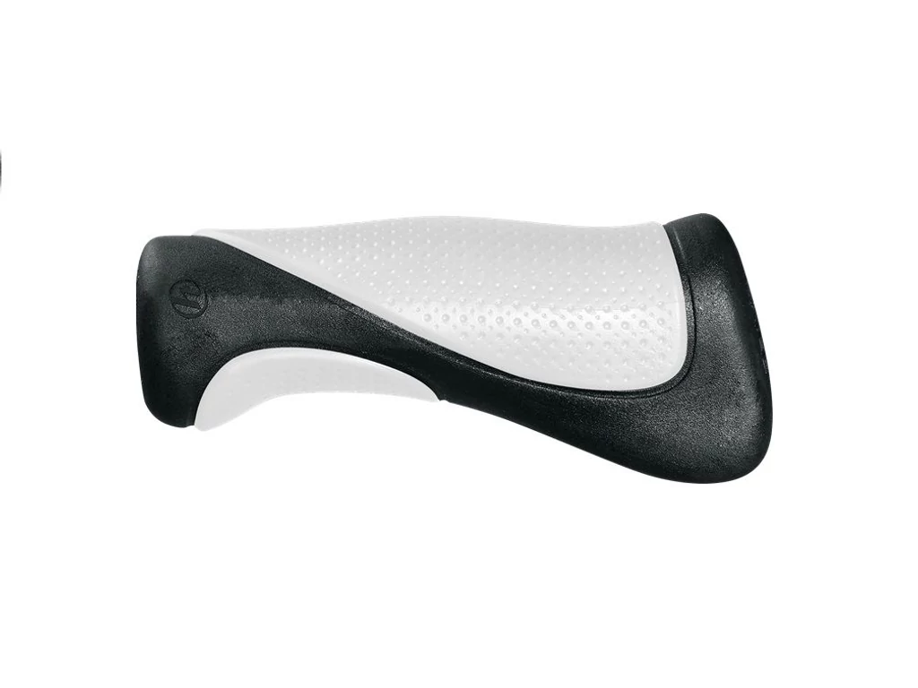 HERRMANS Primergo DD14 BL B120 bilincses markolat - ergonomikus - bal oldali - 120 mm - fekete/fehér