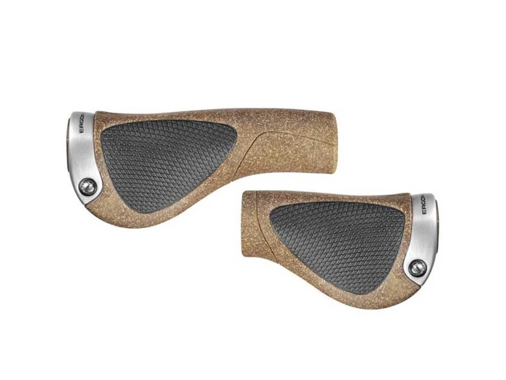 ERGON komfort GP1-S BioKork Rohloff/Nexus markolat szarv nélkül, fém bilincses