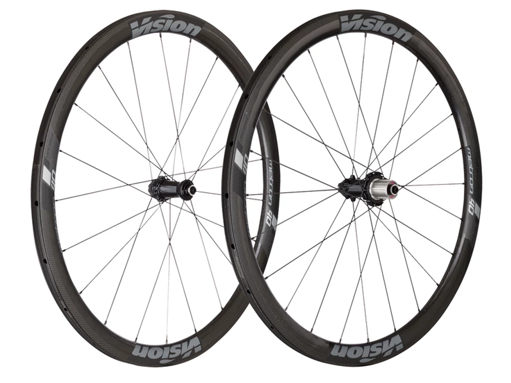 VISION Metron 40 SL DB CL Tubular Shimano Road kerékszett, szürke