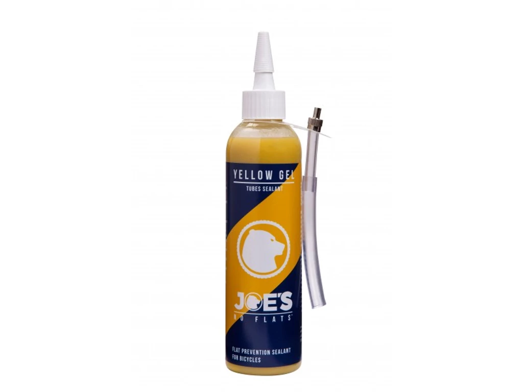 JOE'S NO FLATS Yellow Gel Tube Sealant defektgátló folyadék, 240 ml