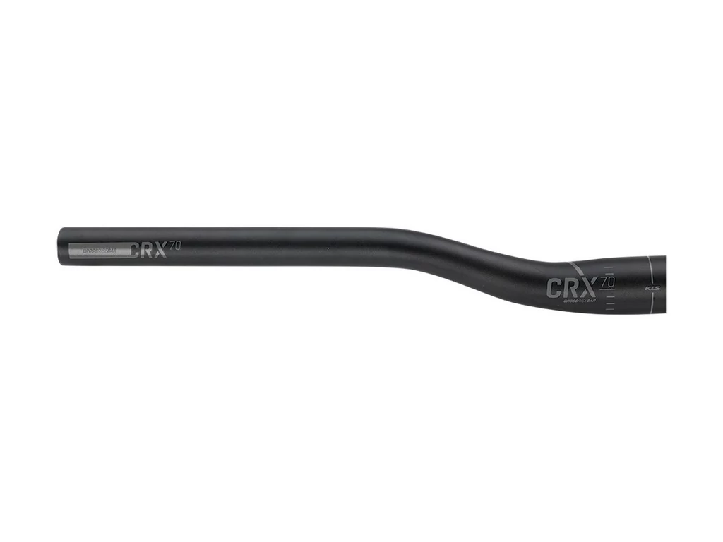KLS CRX 70 RiseBar cross/trekking kormány - hajlított - 31.8x640x25mm - 9fok - fekete
