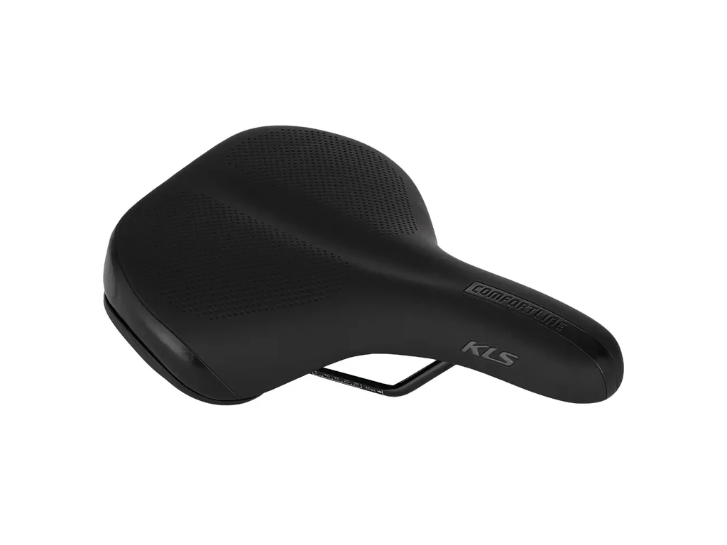 KLS Comfortline 025 városi/ingázós nyereg - black