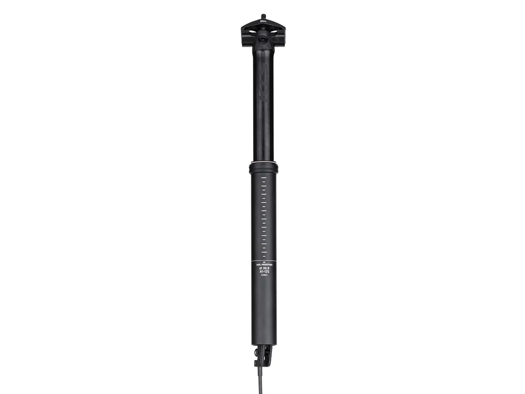 KLS Shift teleszkópos nyeregcső (dropper) - 30.9mm / 125mm - kormányról vezérelhető - bowdenes