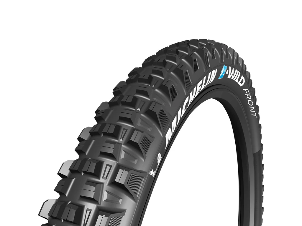 MICHELIN E-Wild Front Competition Line 66-622 (29x2.60) e-MTB külső gumi (köpeny) - első - hajtogatható - fekete/fekete