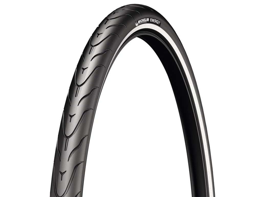 MICHELIN Energy Performance Line 37-622 (700x35C) e-City külső gumi (köpeny) defektvédelemmel - reflexcsíkos - fekete
