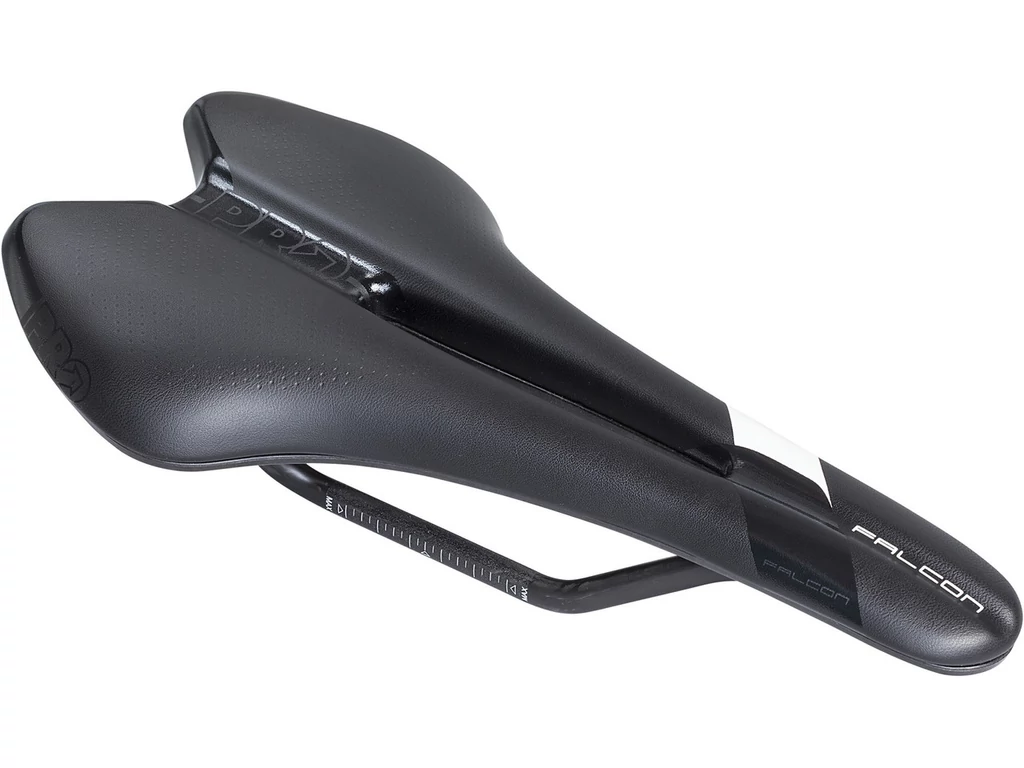 PRO Falcon AF Woman MTB/országúti női sport nyereg - Anatomic Fit - karbon/nemesacél - 142mm - fekete