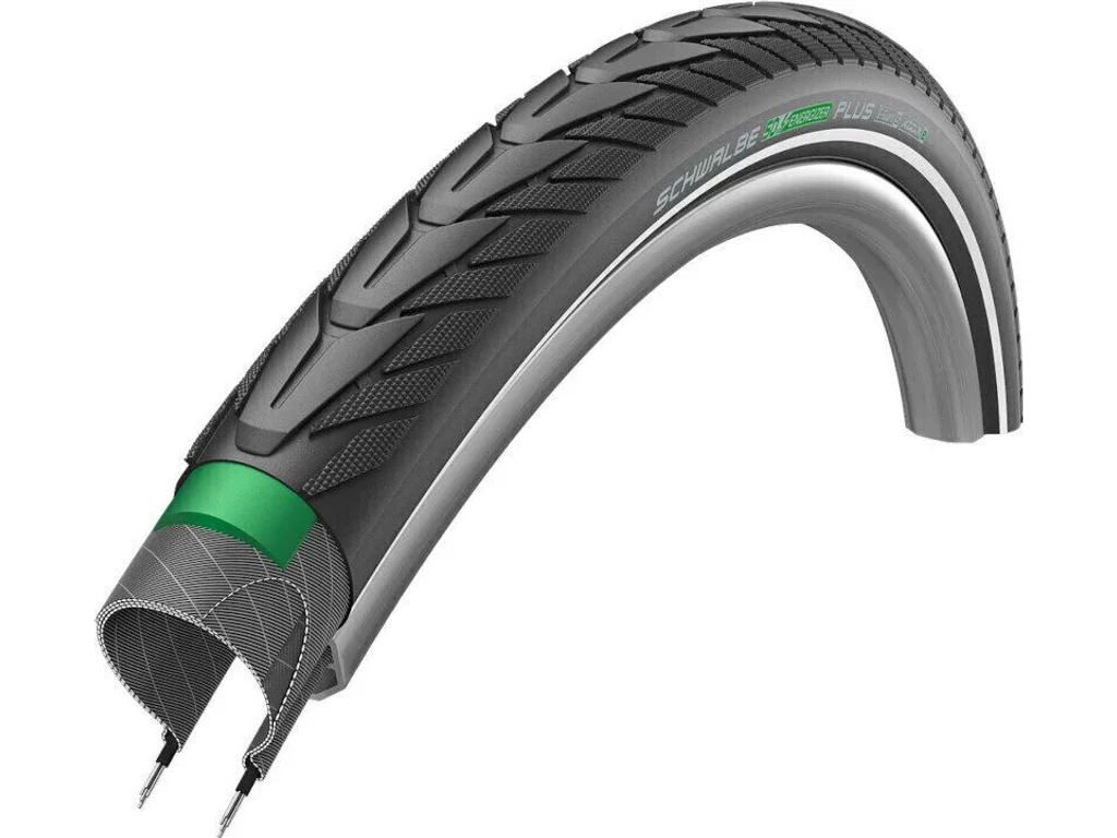 SCHWALBE Energizer Plus 27.5x2.0 (50-584) Performance Line e-bike külső gumi (köpeny) defektvédelemmel - reflexcsíkos - fekete
