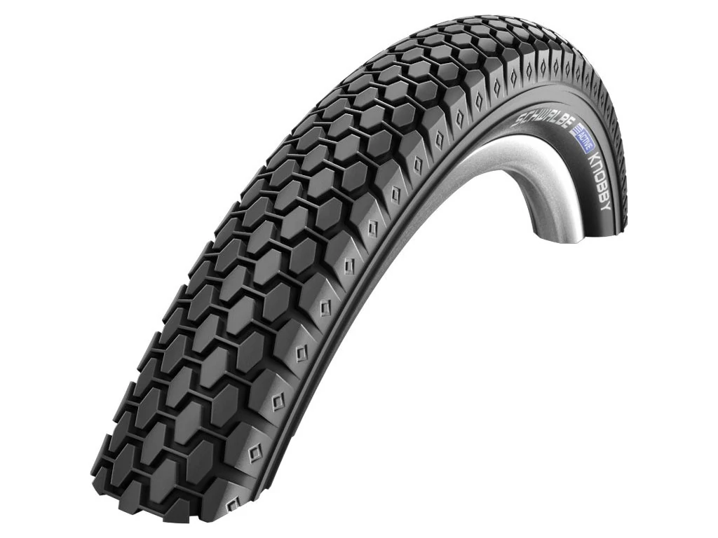 SCHWALBE Knobby 20x2.0 (54-406) Active Line BMX külső gumi (köpeny) defektvédelemmel, fekete