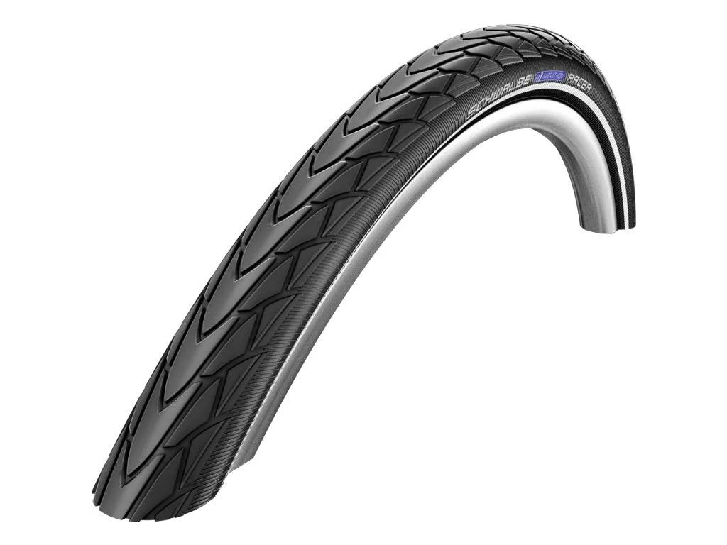 SCHWALBE Marathon Racer 35-622 (28x1.35, 700x35C) Performance Line túra/trekking/e-bike külső gumi (köpeny) defektvédelemmel - reflexcsíkos