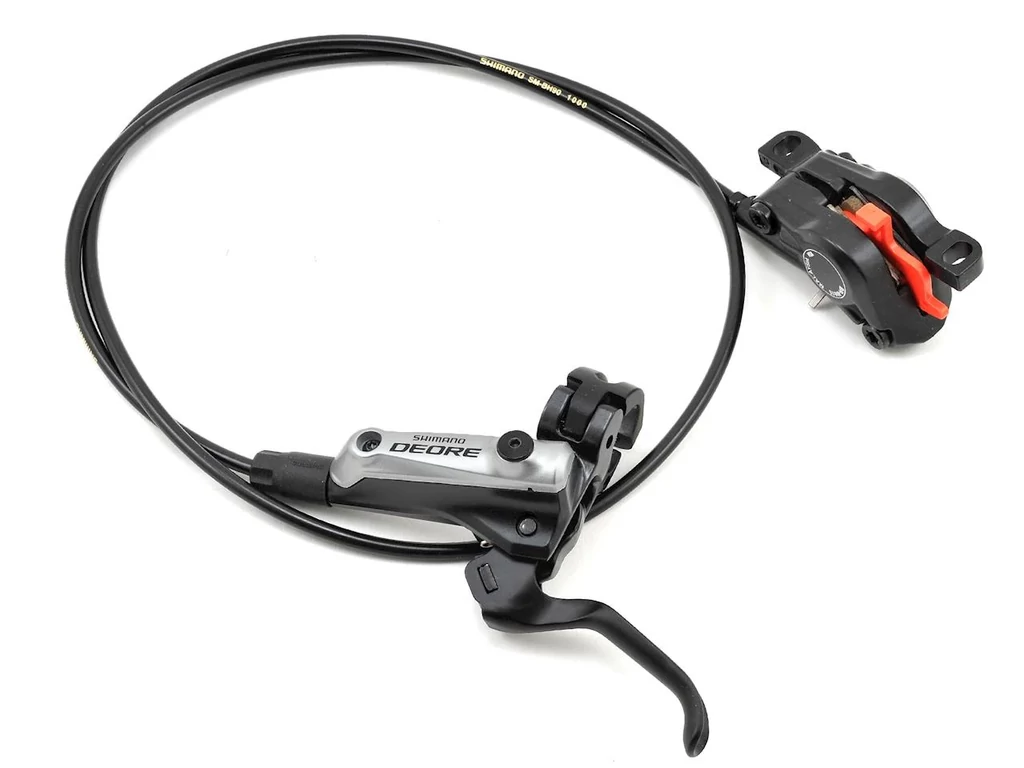 SHIMANO Deore BL-M15 / BR-M615 hidraulikus tárcsafék - 2 dugattyús - 1000 mm - első