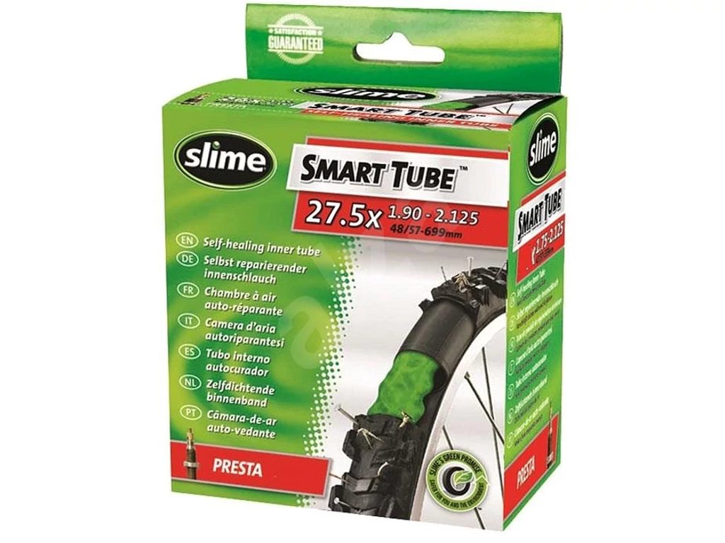 SLIME kerékpárbelső - 27,5x1,9-2,125 FV (preszta / szingó szelepes) - 48mm
