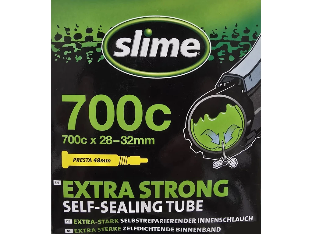 SLIME kerékpárbelső - 700x28-32 FV (preszta / szingó szelepes) - 48mm