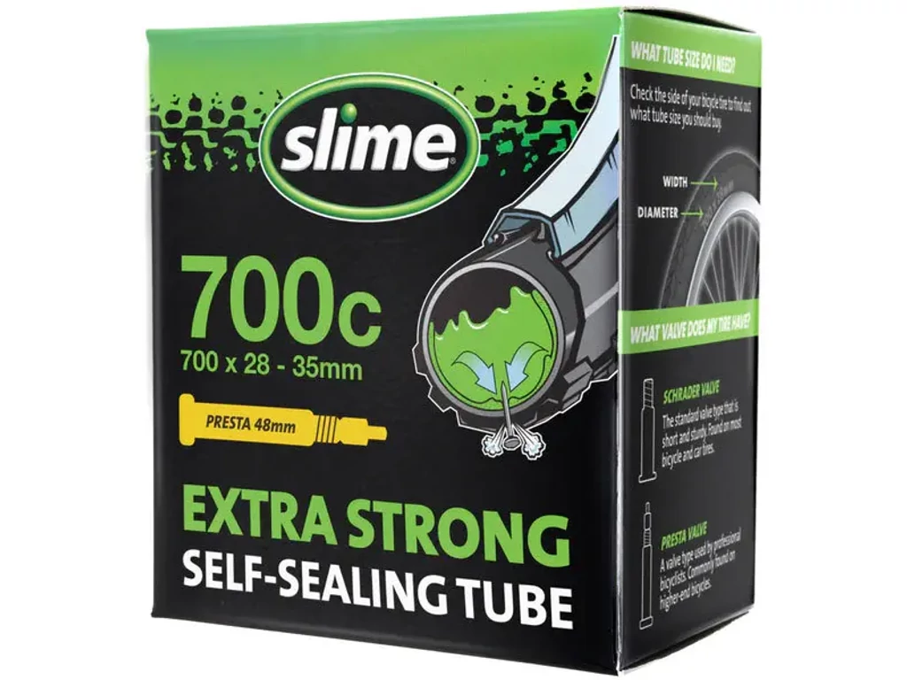 SLIME kerékpárbelső - 700x28-35 FV (preszta / szingó szelepes) - 48mm