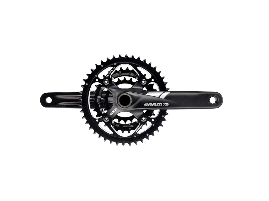 SRAM X5 GXP X-Glide MTB hajtómű - 9 sebesseges - 175 mm - 44-32-22T