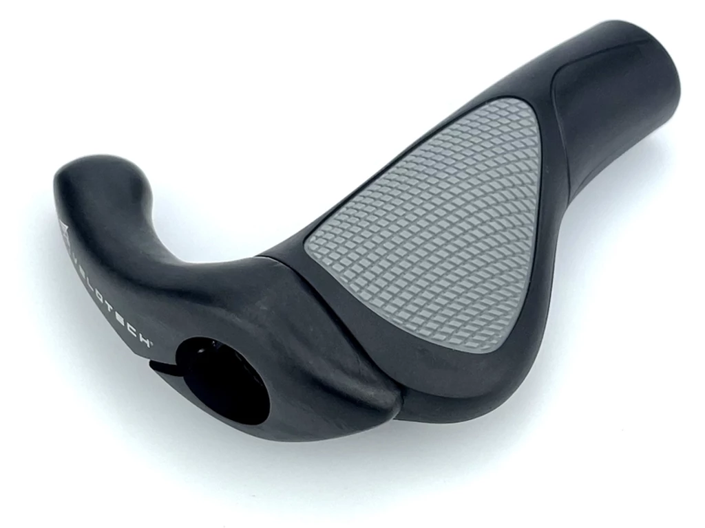 VELOTECH ergonomikus markolat fém szarvval - bilincses - 140mm