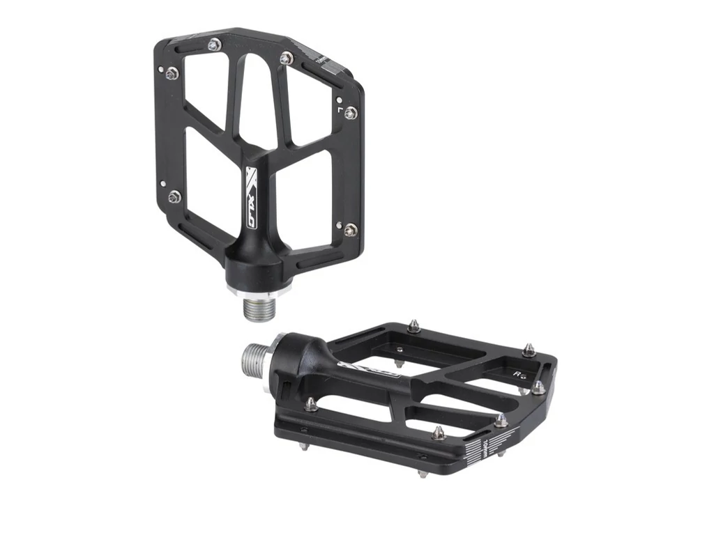 XLC PD-M14 MTB Flat platform pedál, Colour Edition, alu/acél, fekete