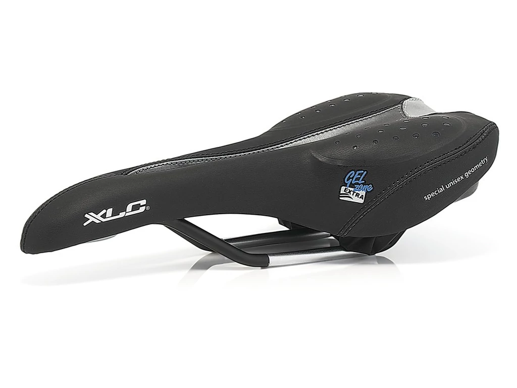 XLC SA-G03 MTB Globetrotter uniszex sport nyereg esővédő huzattal, géles, rezgéscsill.