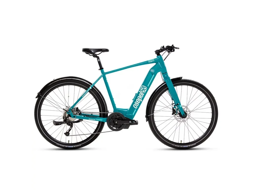 CSEPEL Project E Trekking 28col túra/trekking elektromos kerékpár - Brose középmotor - 540Wh - kék