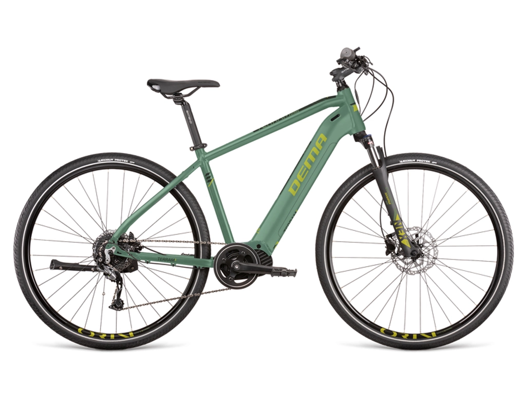 DEMA Terram 5 cross elektromos kerékpár, army green / black