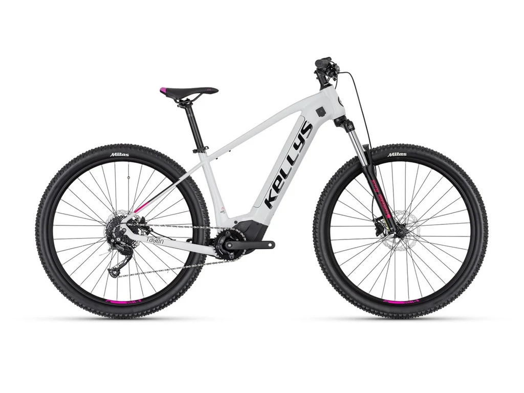 KELLYS Tayen R10 P 725Wh 27.5col MTB hardtail női elektromos kerékpár - White