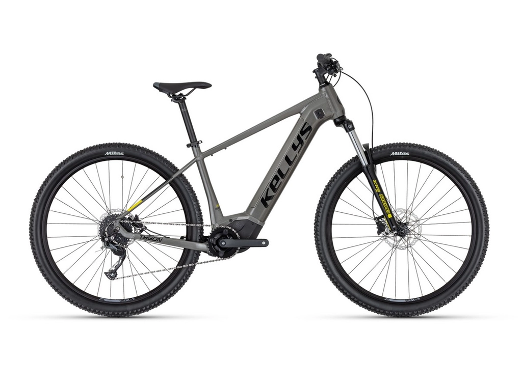 KELLYS Tygon R10 P 725Wh 29col MTB hardtail férfi elektromos kerékpár - Grey
