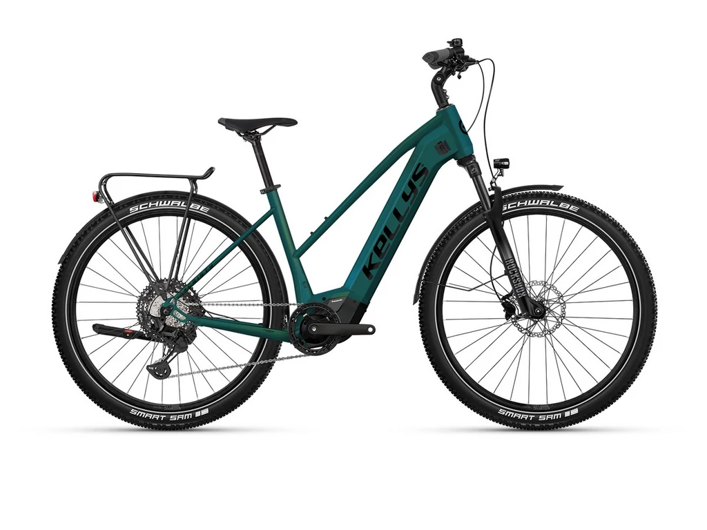 KELLYS E-Cristy 90 P 725Wh 28col női elektromos túra/trekking kerékpár - Magic Green