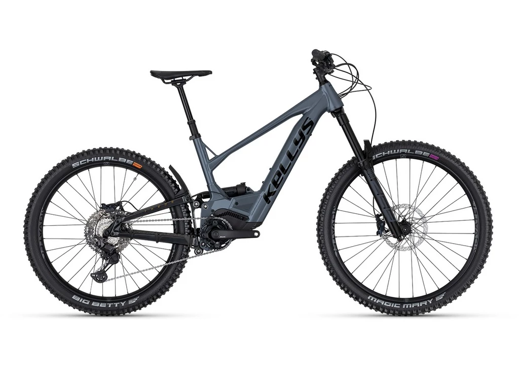 KELLYS Theos R50 P 29col/27.5col 725Wh MTB/enduro fully elektromos kerékpár - Steel Blue