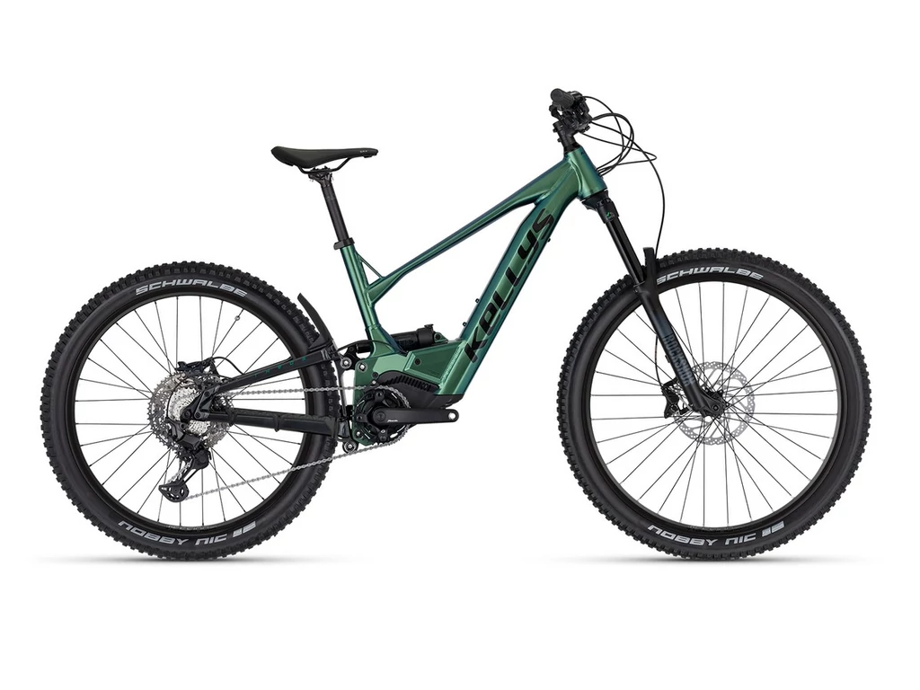 KELLYS Theos R50 LTD 29col/27.5col 725Wh MTB/enduro fully elektromos kerékpár - Magic Green