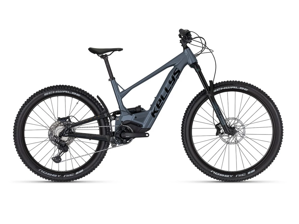 KELLYS Theos R50 LTD 29col/27.5col 725Wh MTB/enduro fully elektromos kerékpár - Steel Blue