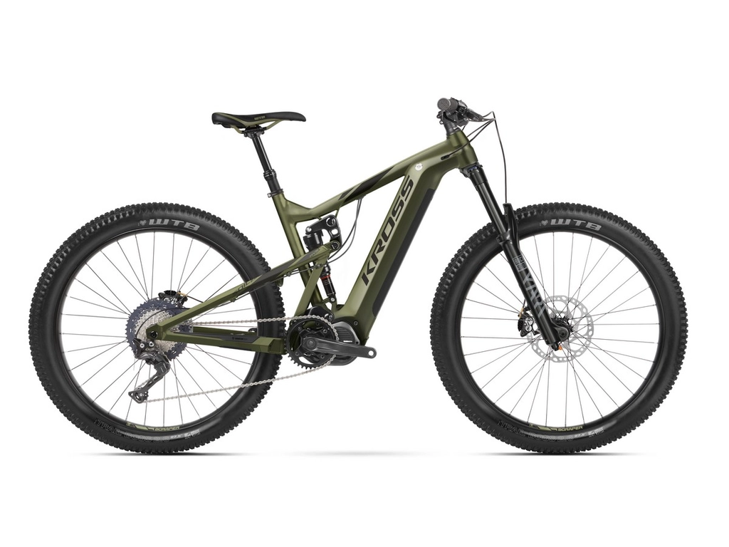 KROSS Soil Boost 2.0 630 2021 MTB trail elektromos kerékpár, green / black