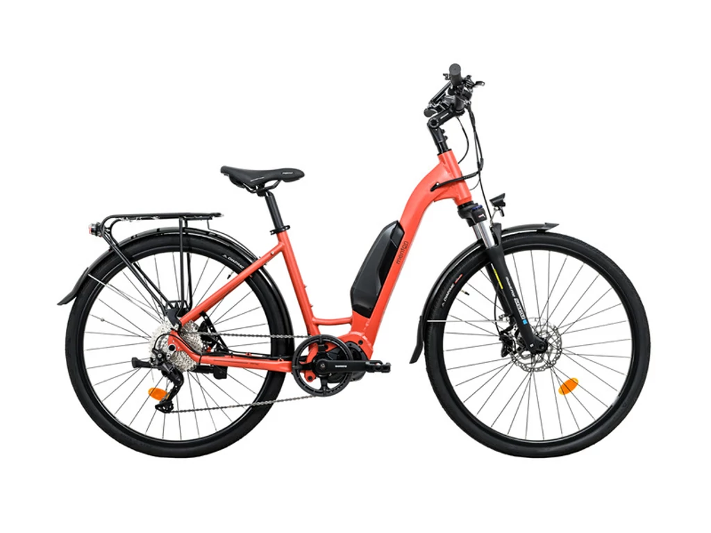 NEUZER Menton 2.0 28col női túra/trekking elektromos kerékpár - lazac - 18col