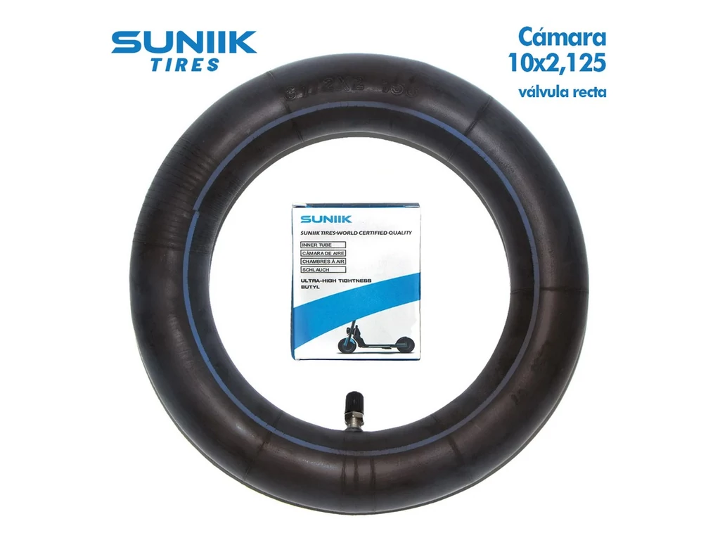 10x2.125 elektromos roller belső - egyenes szelep - erősített - Suniik