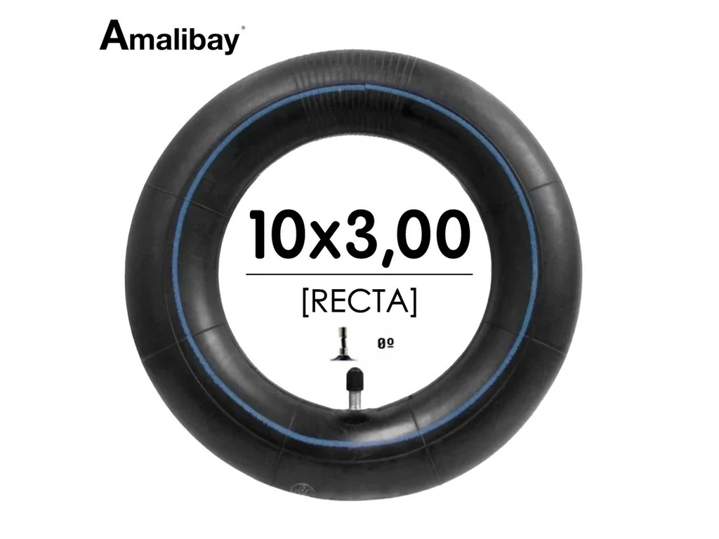 10x3.00 (255x80) elektromos roller belső - egyenes szelep - Amalibay