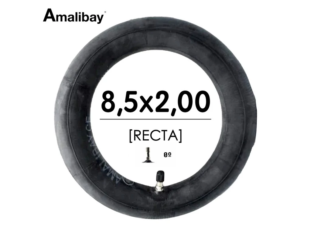 8,5x2 (50/134) elektromos roller belső - egyenes szelep - standard - Xiaomi / Cecotec kompatibilis