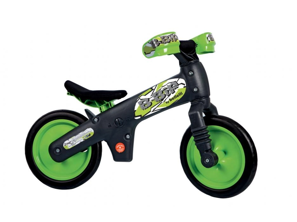 BELLELLI B-BIP gyerek futókerékpár / szürke-zöld