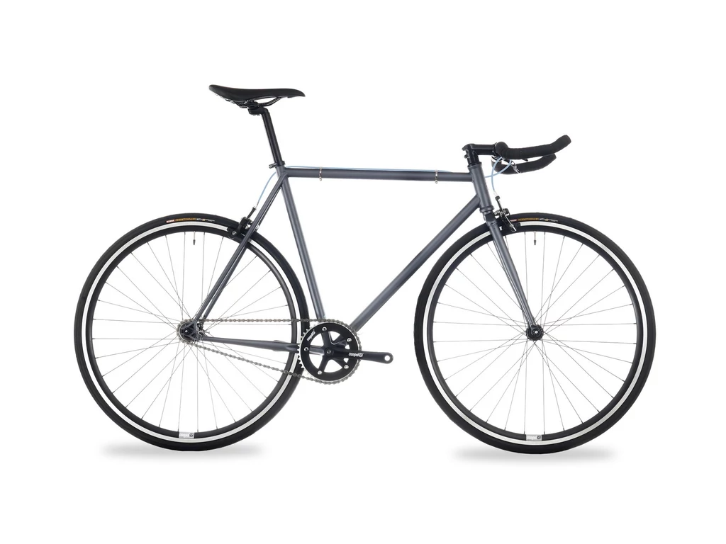 CSEPEL Royal 4* 28col férfi városi fixi / single speed kerékpár - matt szürke