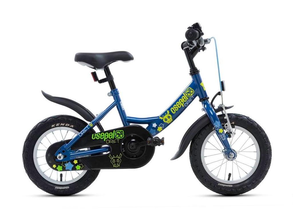 CSEPEL Drift 12col GR gyerek kerékpár - kontrás - kék