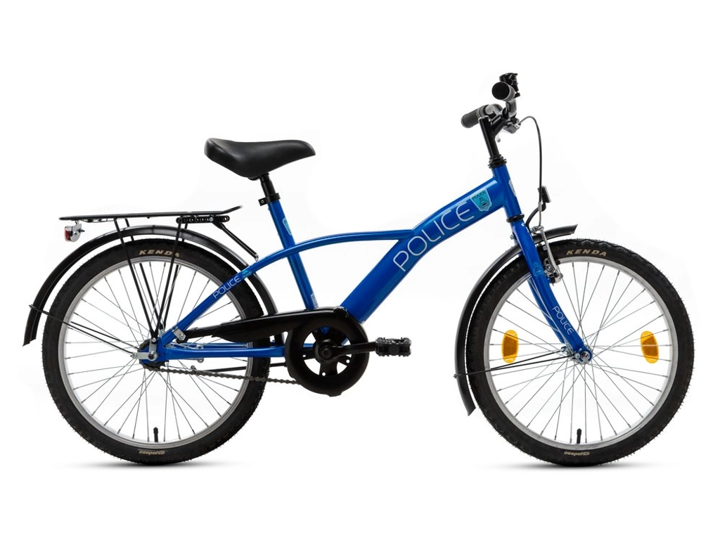 CSEPEL Police 20col GR gyerek kerékpár - kontrás - kék