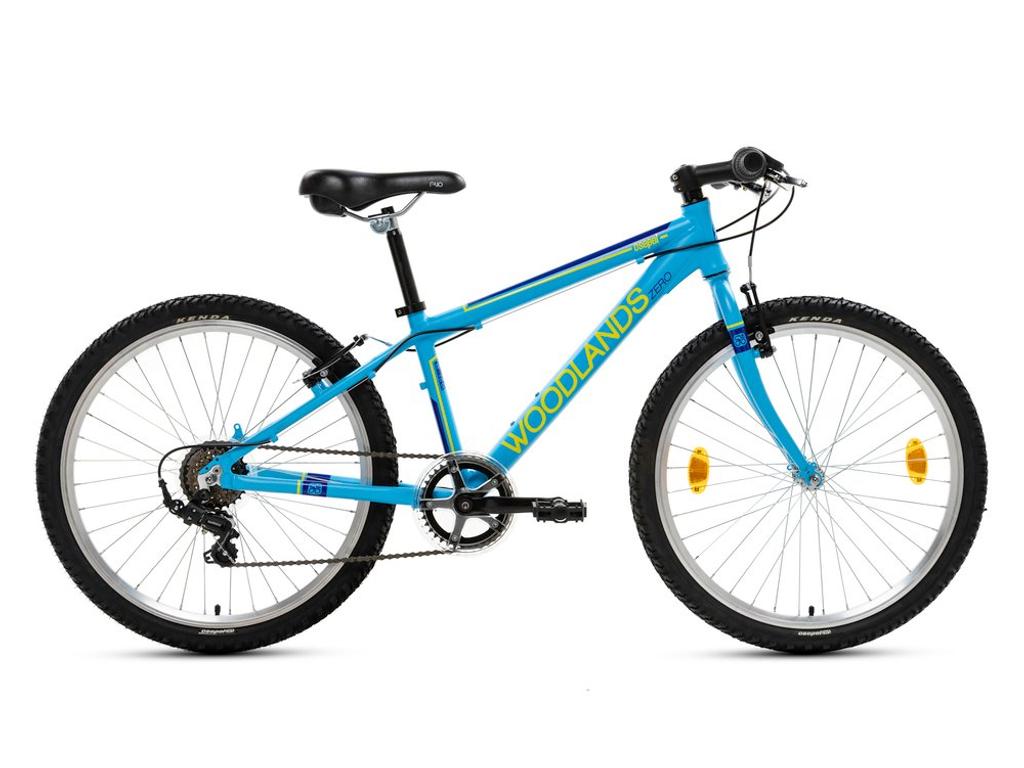 CSEPEL Woodlands Zero 24col 6SP Alu gyermek MTB kerékpár - matt kék