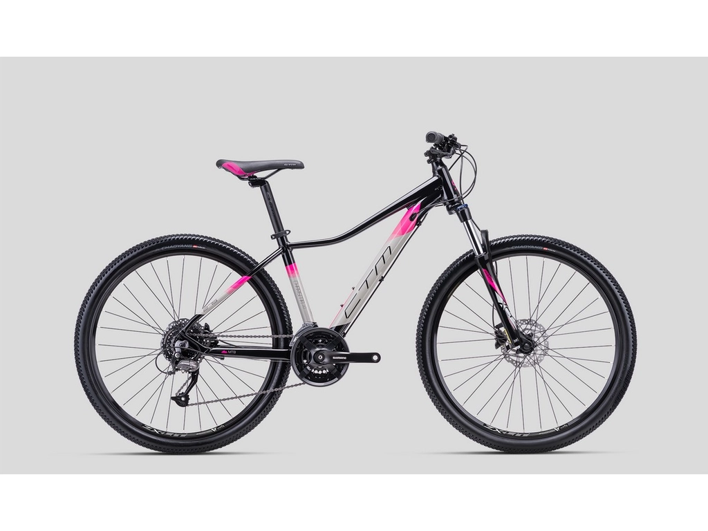 CTM Charisma 3.0 27.5" női MTB kerékpár, fekete / pink
