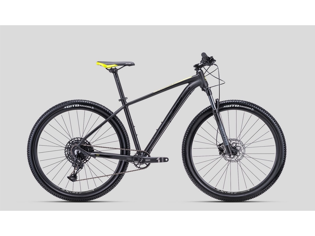 CTM Rambler 4.0 29" MTB kerékpár, matt fekete / sárga