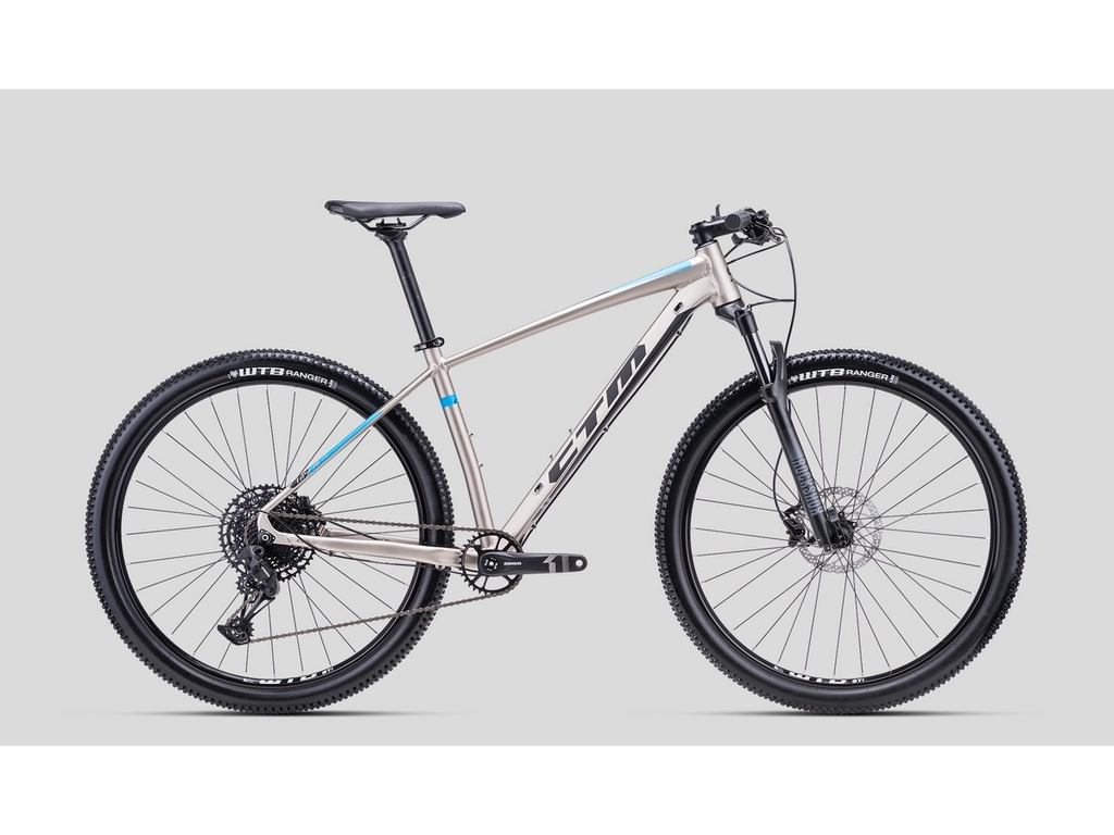 CTM Rascal 2.0 29" MTB kerékpár, matt ezüstszürke / világoskék