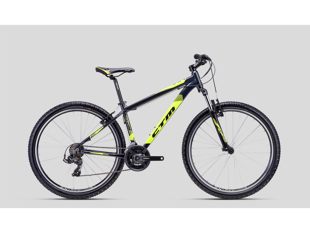 CTM Rein 1.0 27.5" MTB kerékpár, acélszürke / sárga