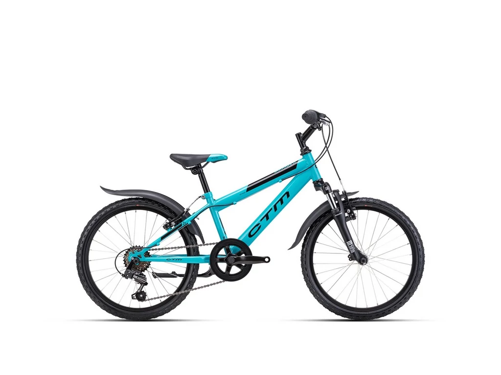 Scooby 2.0 20col MTB gyerekkerékpár - türkízkék / fekete